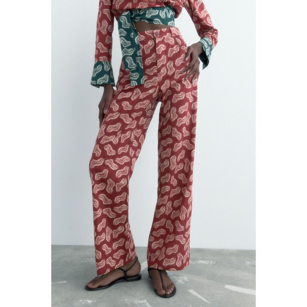 Brand New with Tags Zara Terracotta pants Size XL
